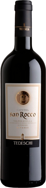 Вино Tedeschi Capitel San Rocco Valpolicella Ripasso Red Dry 0.75 л