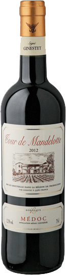 Вино Tour de Mandelotte Medoc AOC 0.75 л