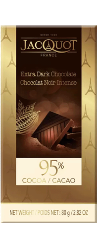 Горький шоколад Jacquot 95%