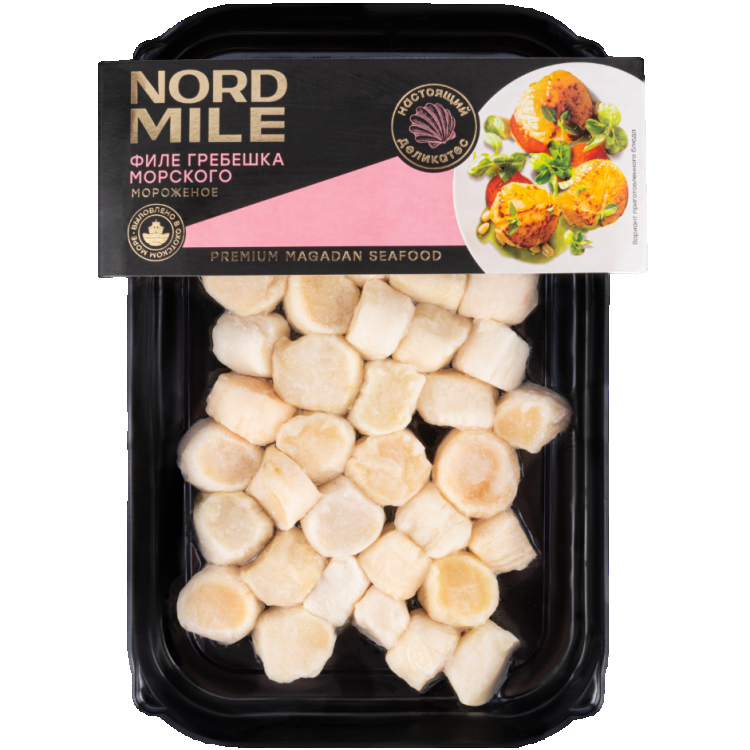 Гребешок Филе Nord Mile 300 гр