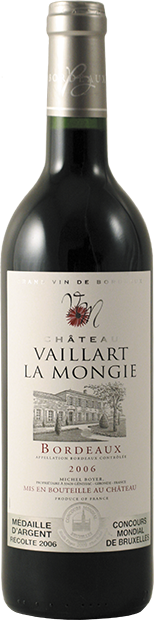 Вино Chateau Vaillart la Mongie красное сухое 0.75 л