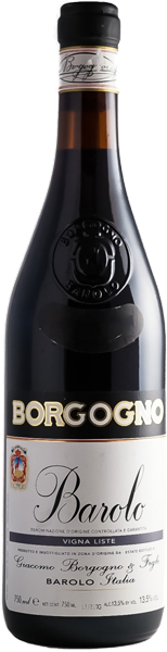 Вино Borgogno, Barolo, Liste, DOCG 0.75 л