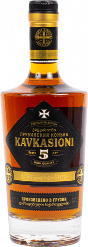 Коньяк Kavkasioni 5 летней выдержки