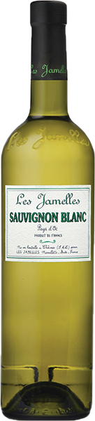 Вино Les Jamelles, Sauvignon Blanc, Pays d'Oc IGP 0.75 л