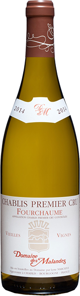 Вино Domaine des Malandes, Chablis Premier Cru Fourchaume AOC 1.5 л