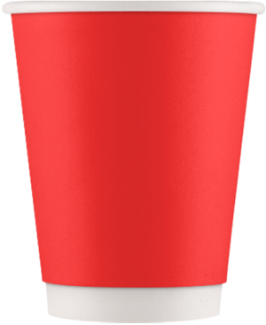 Изображение товара Одноразовые бумажные стаканы двухслойные 350/400 мл, упаковка 6 шт