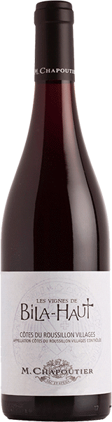 Вино M. Chapoutier, Les Vignes de Bila-Haut, Cotes du Roussillon Villages AOC 0.75 л