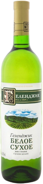 Вино Gelendzhik White Dry 0.75 л