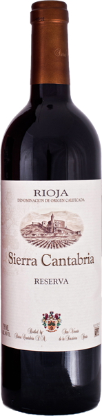 Вино Sierra Cantabria, Reserva, 2011 0.75 л
