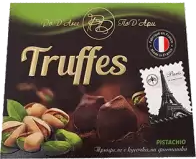 Изображение товара Truffes Po D'Aree с фисташкой Изображение товара Truffes Po D'Aree с фисташкой