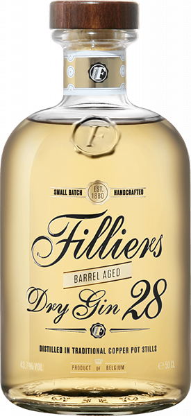 Джин Filliers, Dry Gin 28 Barrel Aged 0.5 л