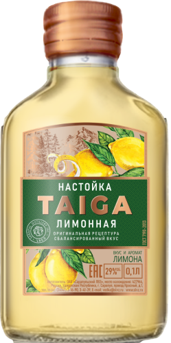 Изображение товара Настойки Тайга Лимонная