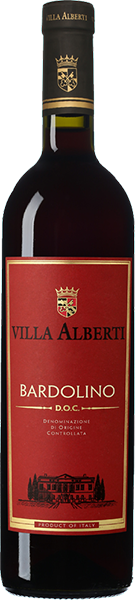 Вино Villa Alberti, Bardolino DOC 0.75 л