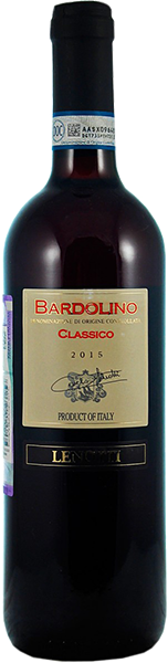 Вино Lenotti, Bardolino DOC Classico 0.75 л