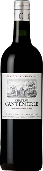 Вино Chateau Cantemerle, Haut-Medoc Grand Cru Red Dry 0.75 л
