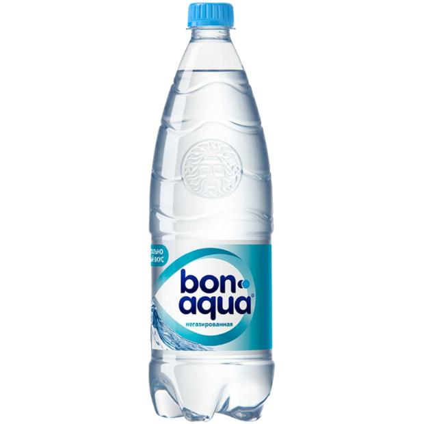 Вода Bonaqua чистая негазированная питьевая 1 л