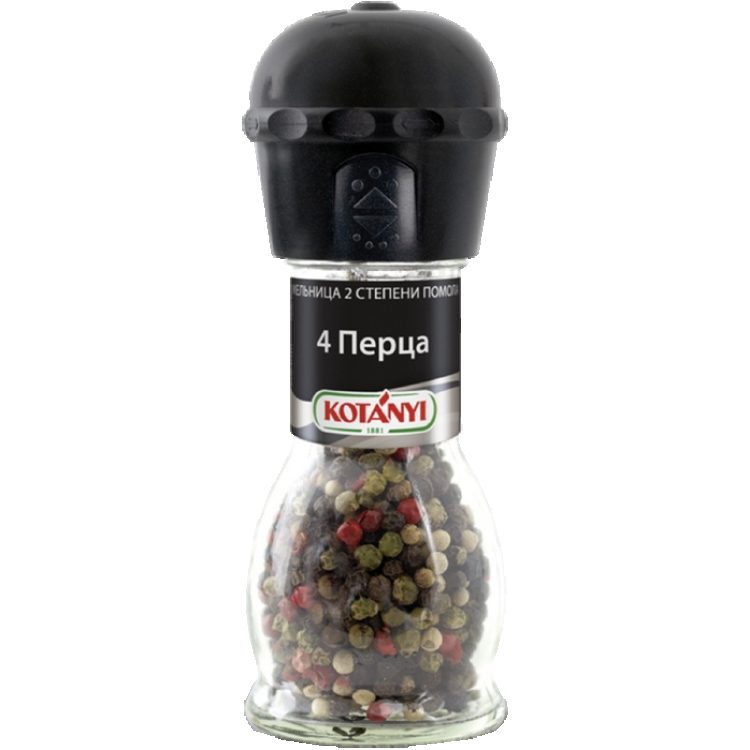 Приправа 4 перца KOTANYI, мельница