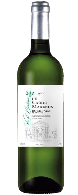 Вино Le Cardo Maximus Blanc, Bordeaux AOC 0.75 л