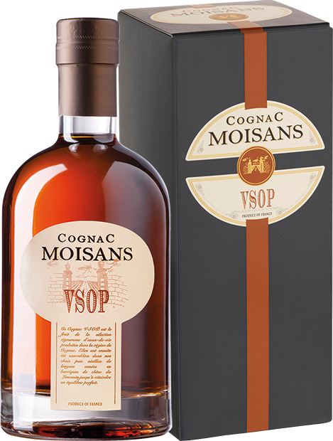 Коньяк Moisans, VSOP, в подарочной упаковке 0.7 л
