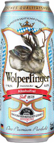 Изображение товара Безалкогольное пиво Wolpertinger Alcoholfrei