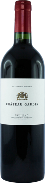 Вино Chateau Gaudin, Pauillac AOC 0.75 л