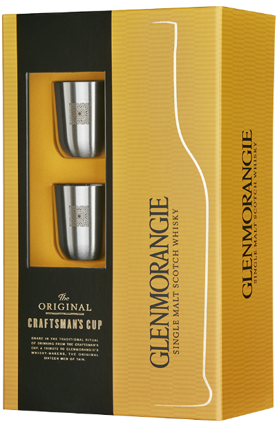 Виски Glenmorangie Original, 10 летней выдержки с 2 подарочными стаканами 0.7 л