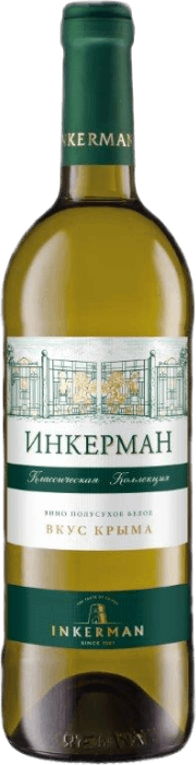 Изображение товара Вино Inkerman Вино полусухое белое Изображение товара Вино Inkerman Вино полусухое белое