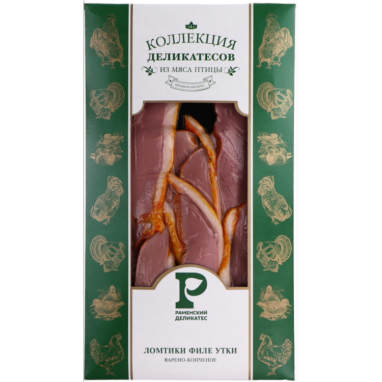 Филе утиной грудки нарезка