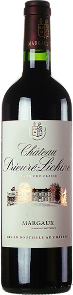 Вино Chаteau Prieure-Lichine Grand Cru Classe, Margaux АОС 2013 0.75 л