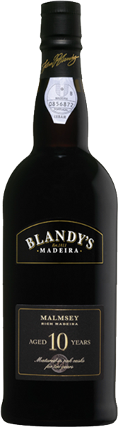 Вино Madeira Blandy's Malmsey Rich 10 Years Old White Sweet 0.75 л