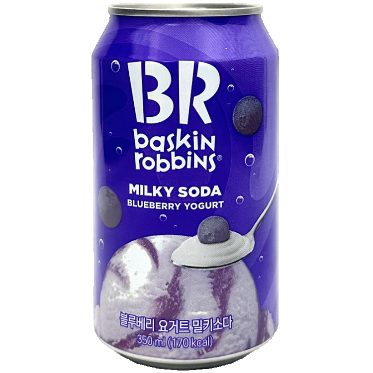 Baskin Robbins Milky Soda Blueberry Yogurt