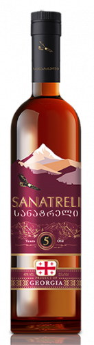 Коньяк Sanatreli 5-ти летней выдержки