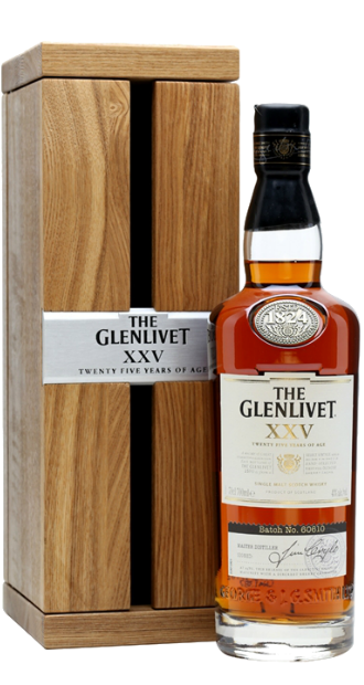 Виски The Glenlivet, 25 летней выдержки 0.7 л