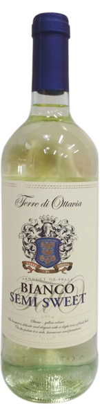Вино Terre di Ottavia белое полусладкое 0.75 л
