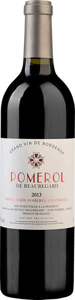 Вино Pomerol de Beauregard 0.75 л