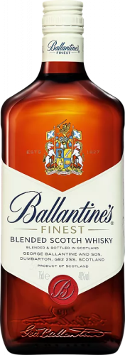Изображение товара Шотландский купажированный виски Ballantines Finest 0.75 л с мягким вкусом