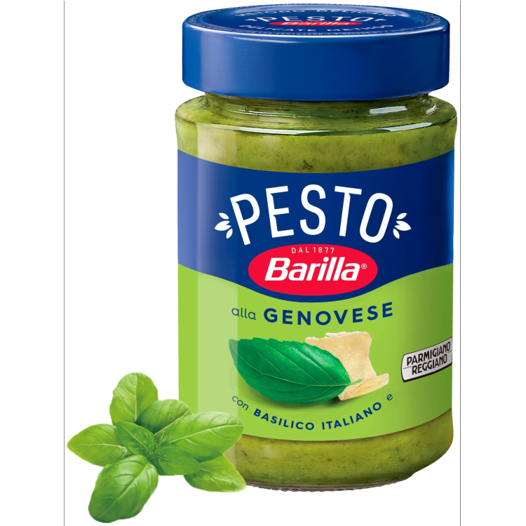 Соус Barilla Pesto alla Genovese с базиликом соус песто barilla pesto genovese senza aglio с базиликом без чеснока 190 г