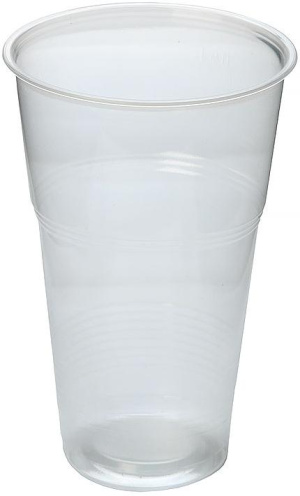 Изображение товара Стакан одноразовый прозрачный 0.5 л (уп=12шт) мистерияистерия