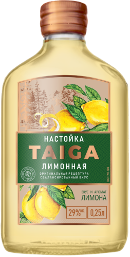 Изображение товара Настойки Тайга Лимонная
