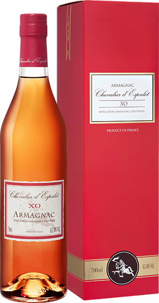 Арманьяк Chevalier d’Espalet XO Armagnac AOC, в подарочной упаковке 0.7 л