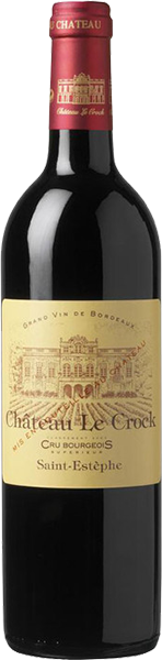 Вино Chateau Le Crock, Cru Bourgeois'13 Red Dry 0.75 л