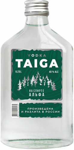Изображение товара Водка Тайга