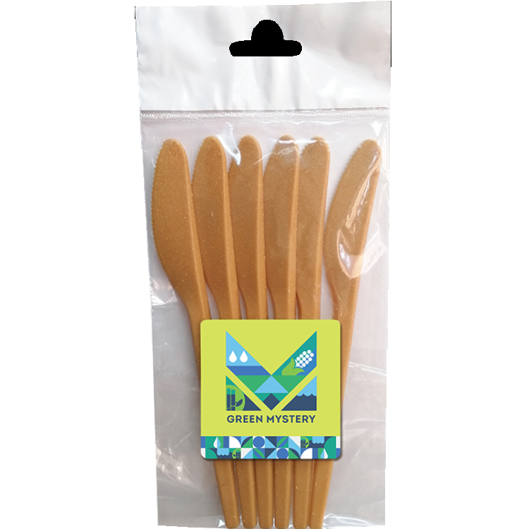 Нож одноразовый (168мм) Green Mystery 6шт