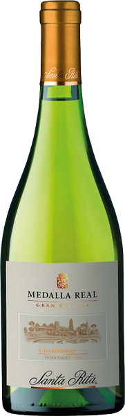 Вино Santa Rita, Chardonnay, Gran Reserva, Medalla Real 0.75 л