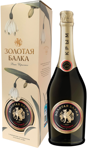 Изображение товара Игристое вино Золотая Балка в подарочной упаковке