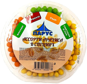 Изображение товара Смеси из орехов Ассорти арахиса в хрустящей корочке