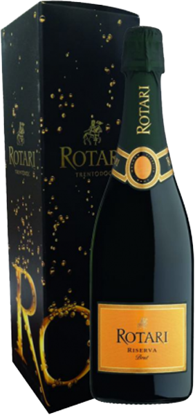 Игристое вино Trento Rotari Riserva Gift Box White Brut 0.75 л