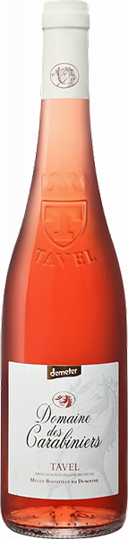 Вино Domaine des Carabiniers, Tavel AOC 0.75 л