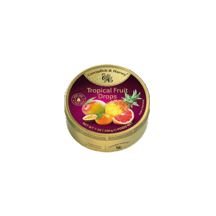 Леденцы Cavendish & Harvey Tropical Fruit Drops