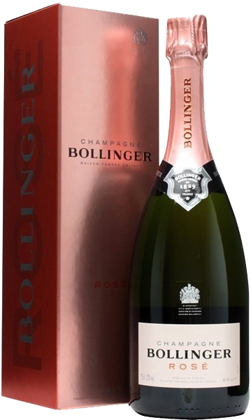 Шампанское Bollinger Rose Brut, gift box 0.75 л